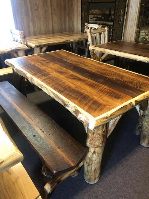 Aspen Barnwood Table