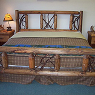 Laurel bed Stained Queen$699-King$750