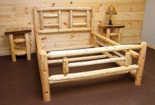 ladder log bed