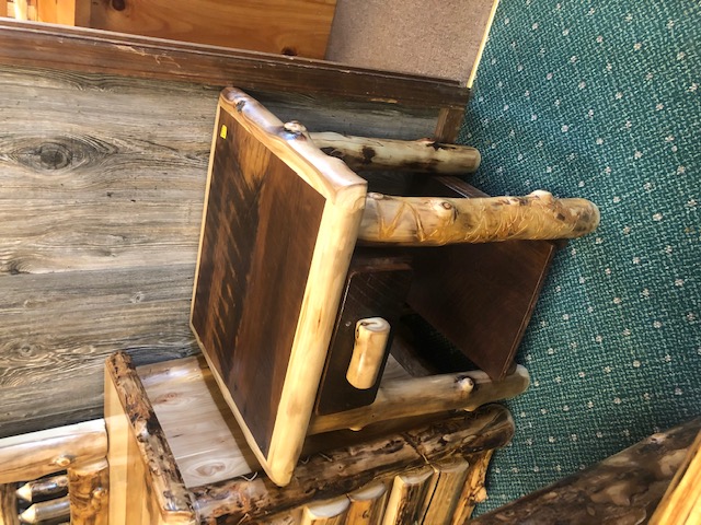 Aspen and Barn wood nightstand